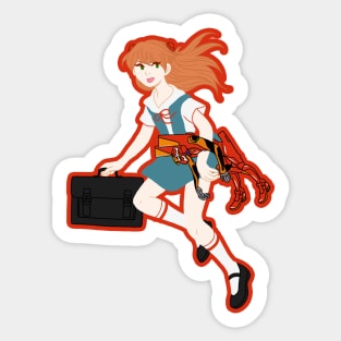 Asuka Langley Soryu Sticker